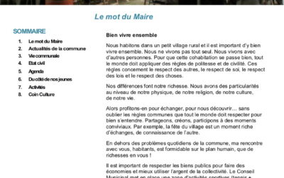 Bulletin municipal – Octobre 2017