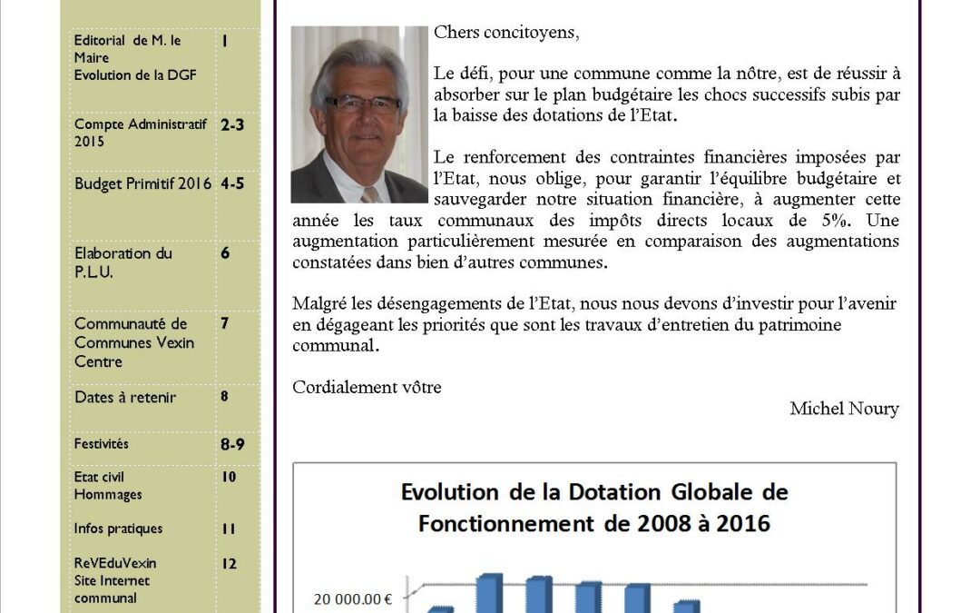 Le Gadancourtois – Juin 2016