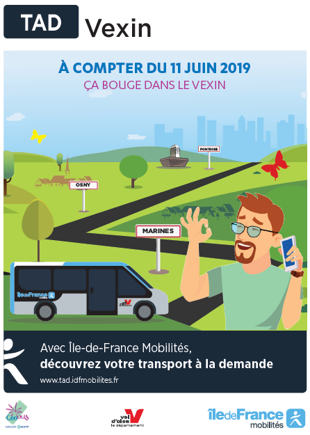 NOUVEAU : Un service de Transport à la Demande dans le Vexin