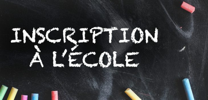 Inscription à l’école du Bourg d’Avernes