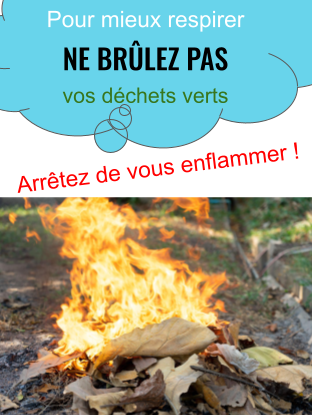 FAIRE DU FEU : C’EST INTERDIT !